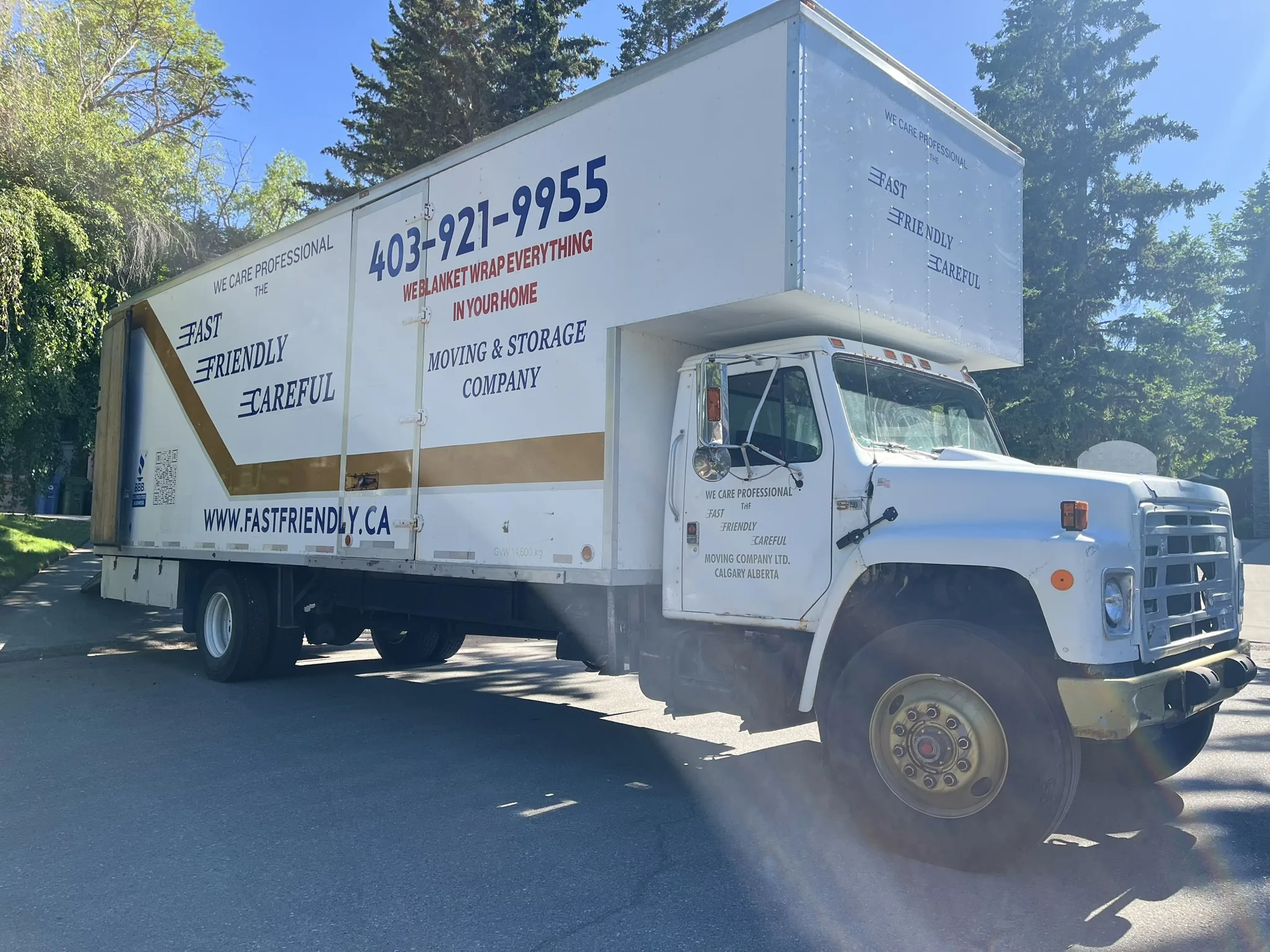 Professional moving and storage